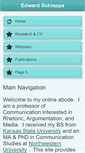 Mobile Screenshot of edwardschiappa.com